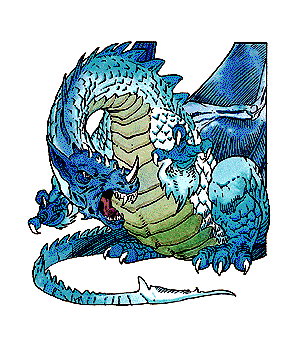 Dragon, Chromatic, Blue