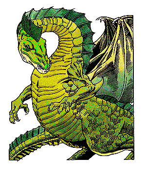 Dragon, Chromatic, Green