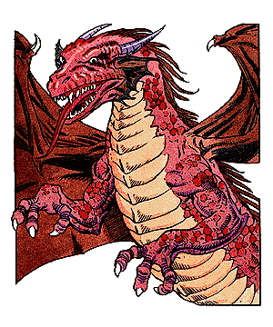 Dragon, Chromatic, Red