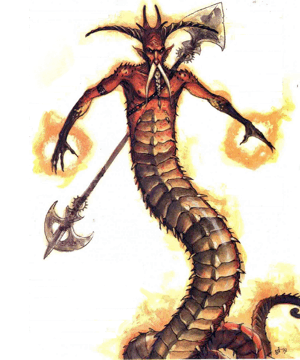 Elemental, Fire Kin, Salamander II