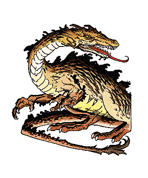 Dragon, Brown